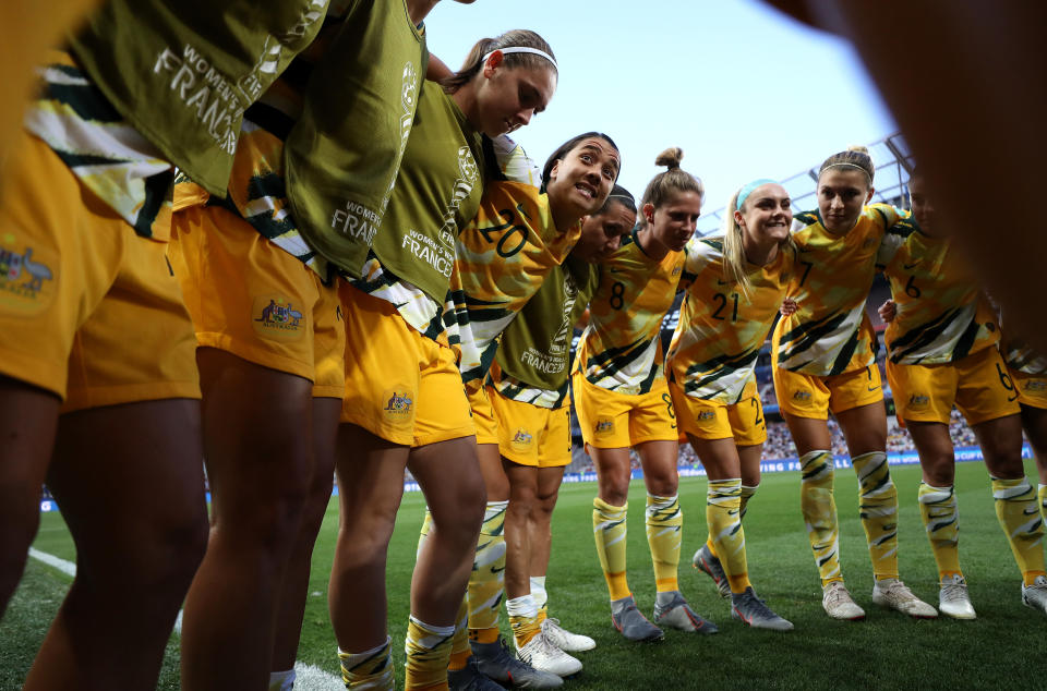 The Australian women's national team won its equal pay fight. What can the USWNT learn from the Matildas? (Photo by Hannah Peters - FIFA/FIFA via Getty Images)