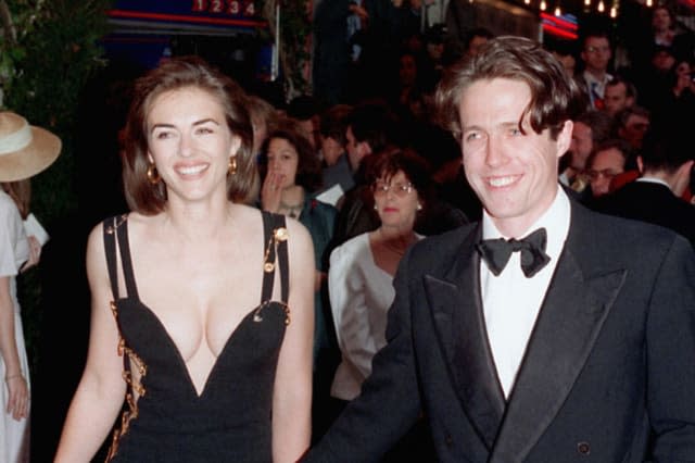 Liz Hurley and Hugh Grant