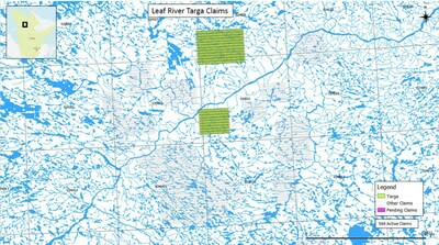 Leaf River Targa Claims (CNW Group/Targa Exploration Corp.)