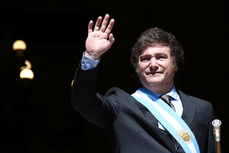 Inauguration of Argentina's President Javier Milei in Buenos Aires