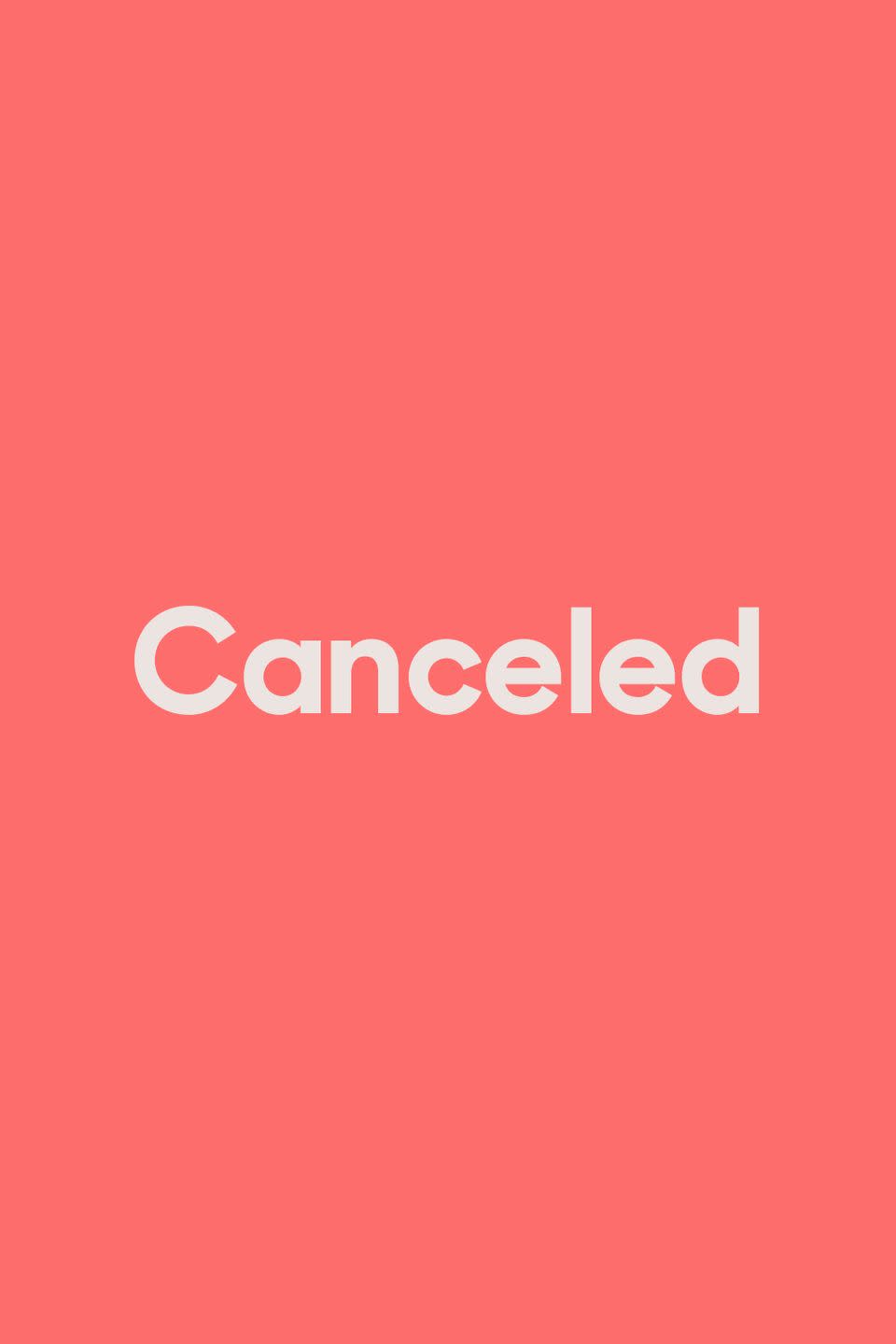 Canceled