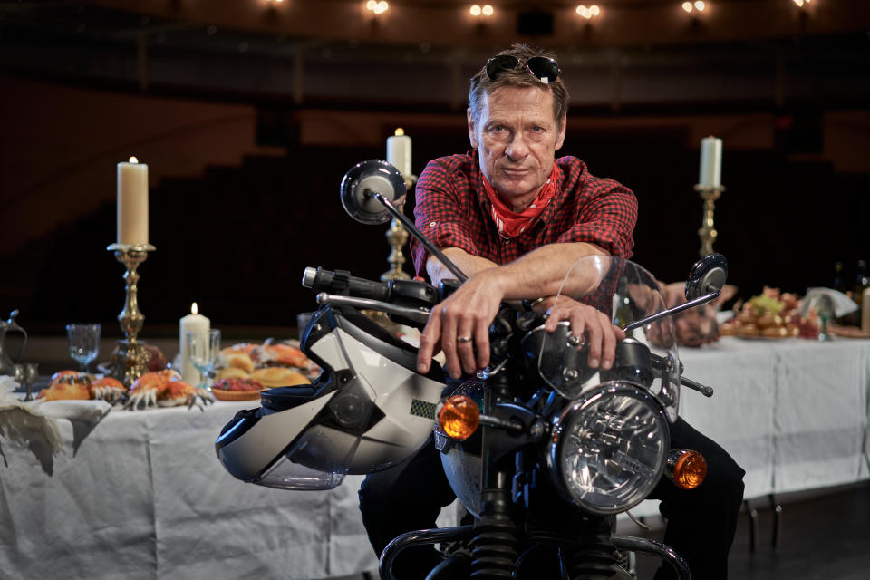 Baritone Sir Simon Keenlyside in A Feast In The Time Of Plague (Richard Lewisohn/PA)