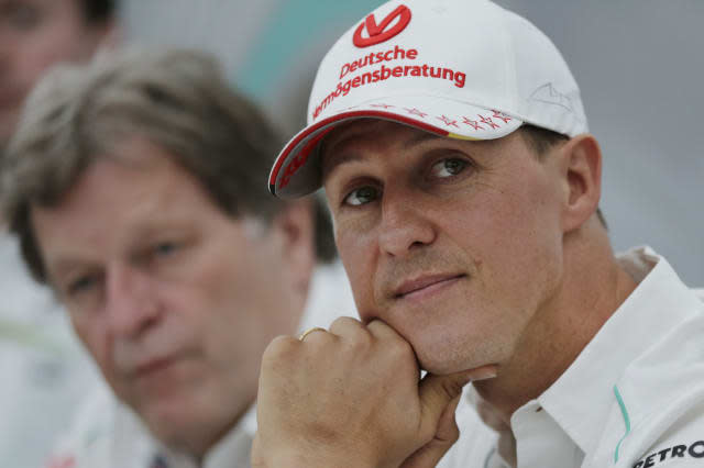 Michael Schumacher's wife sells his £25m jet