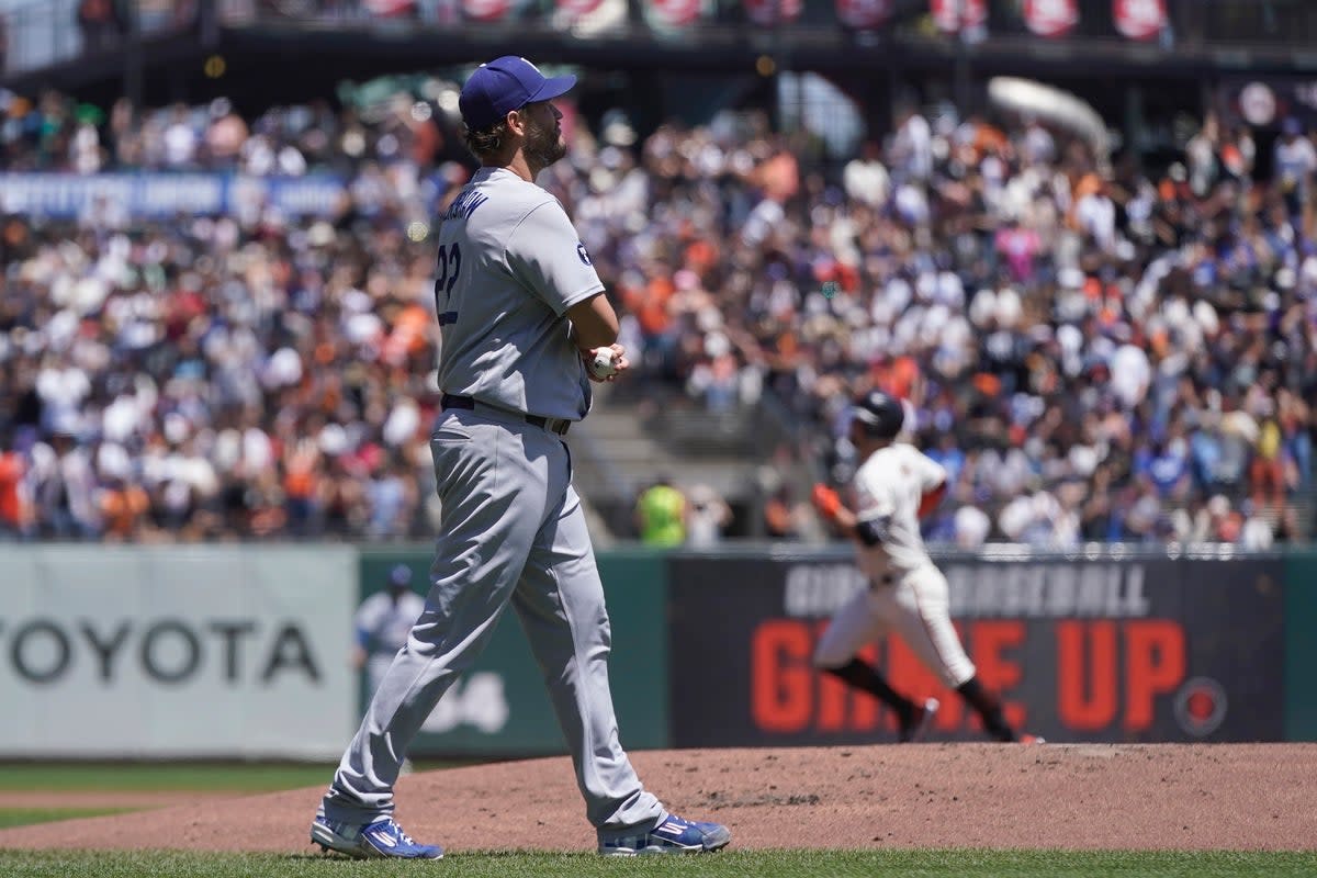 DODGERS-GIGANTES (AP)