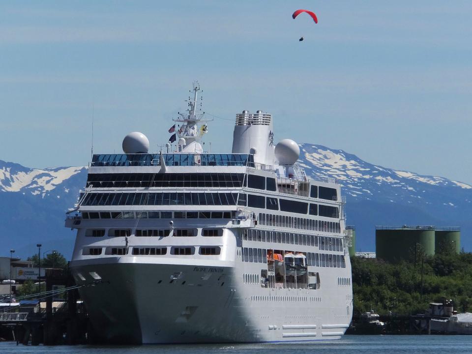 cruise ship in alaska