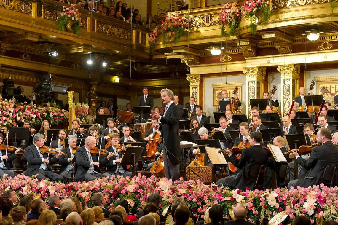 Widely considered one of the finest and most important orchestras in the world, Vienna Philharmonic will be joined by guest conductor Franz Welser-Möst. Courtesy of Kravis Center