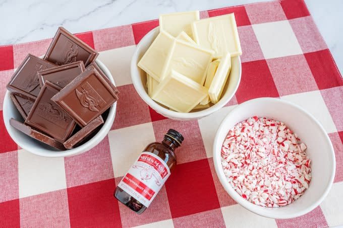 William-Sonoma Peppermint Bark ingredients