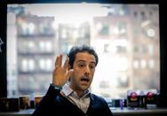 BuzzFeed's President & Chief Operating Officer Jon Steinberg speaks during an interview at the company's headquarters in New York January 9, 2014. REUTERS/Brendan McDermid