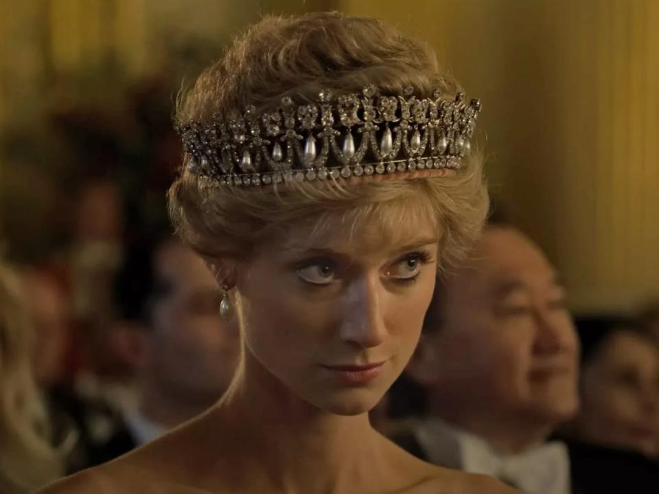 Elizabeth Debicki as Princess Diana in ‘The Crown’ (Netflix)