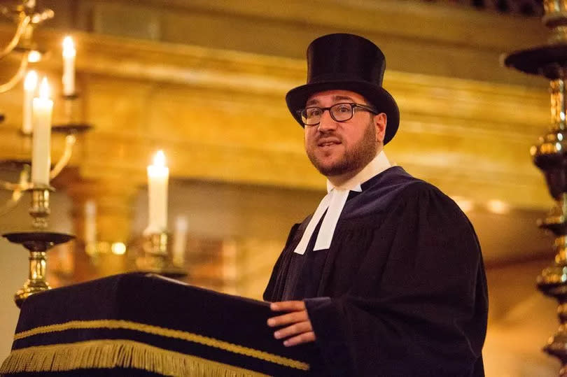 Rabbi Shalom Morris of Bevis Marks Synagogue