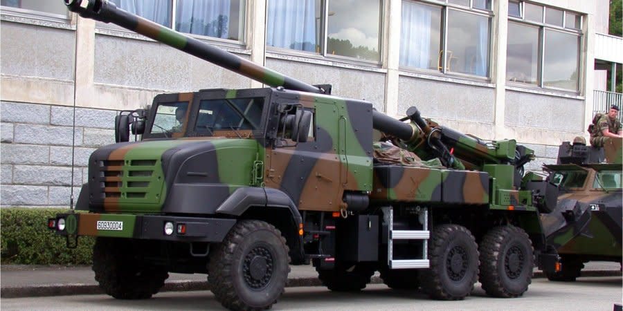 Ceaser self-propelled howitzer