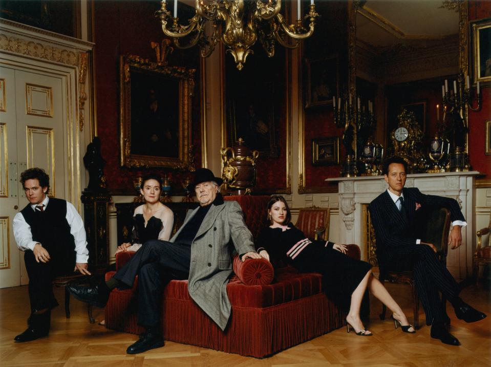 The cast of "Gosford Park."