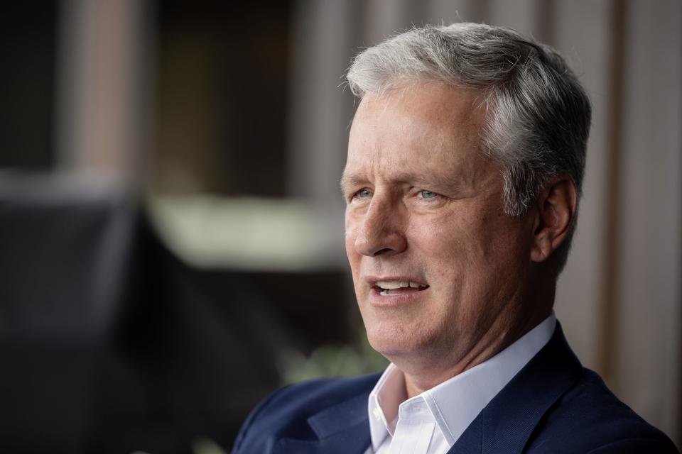 Former national security adviser to President Donald Trump and potential candidate for U.S. Senate Robert C. O’Brien talks during an interview at his home in the Greater Salt Lake area on Tuesday, July 18, 2023. | Scott G Winterton, Deseret News