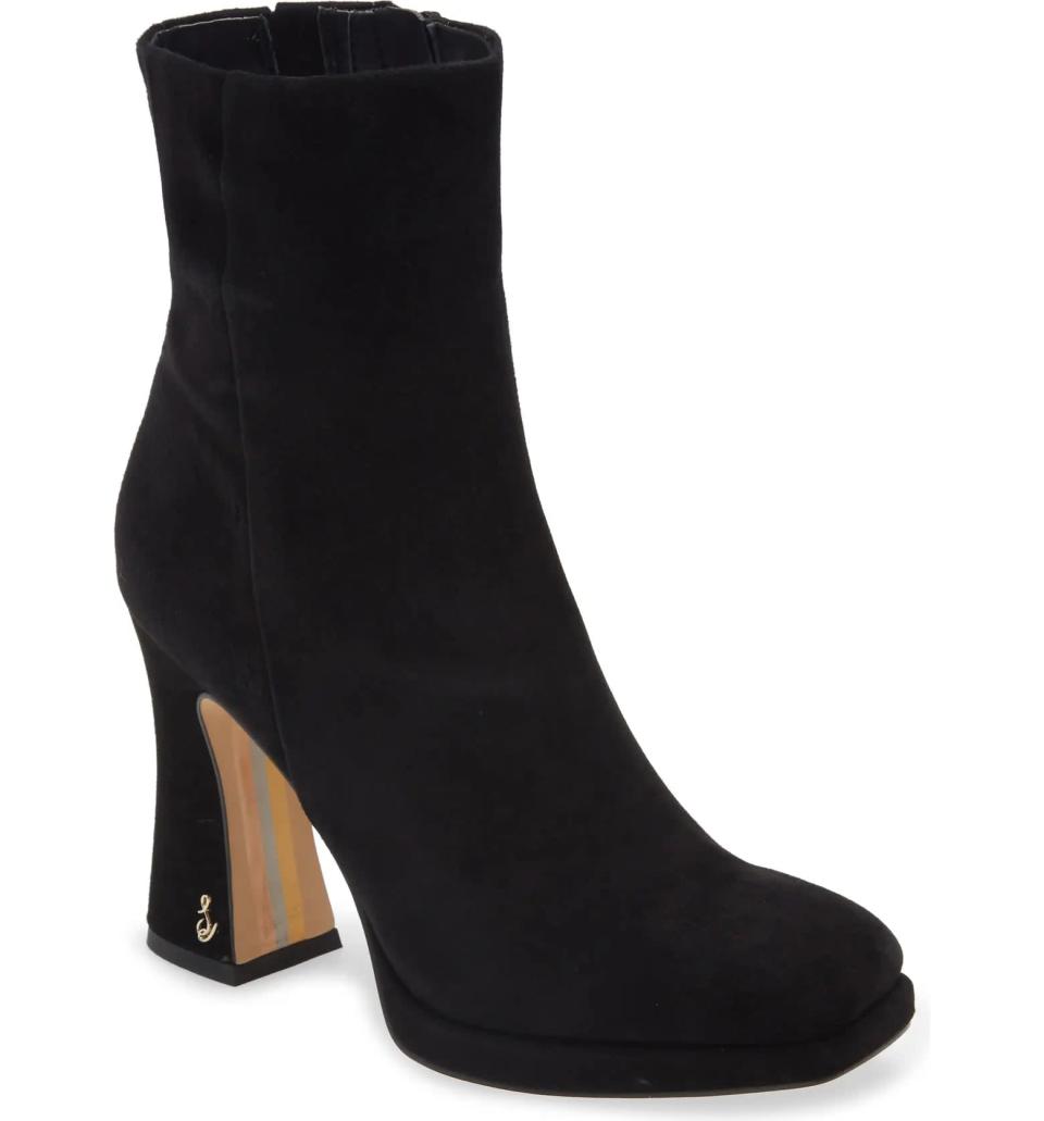<p>You'll want to wear these <span>Sam Edelman Jaye Platform Boots</span> ($100, originally $180) everywhere. Not only are they pretty, but they're also actually comfortable.</p>
