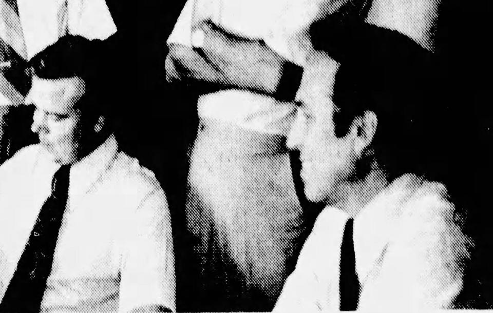 In the Know: Park Shore developer Scott Lutgert in 1972 with the late architect Ronald D. Schwab  of the Schwab & Twitty Architects firm that designed the work and artistry at Gulfside condos and other Naples high rises.