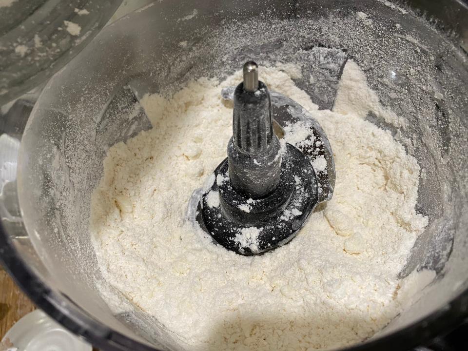 Guy Fieri process 1 food processor before adding buttermilk