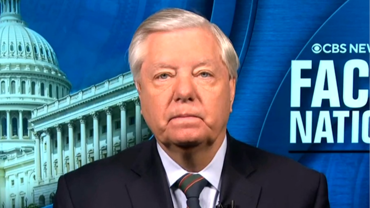 Sen. Lindsey Graham on “Face the Nation,” Dec. 31, 2023