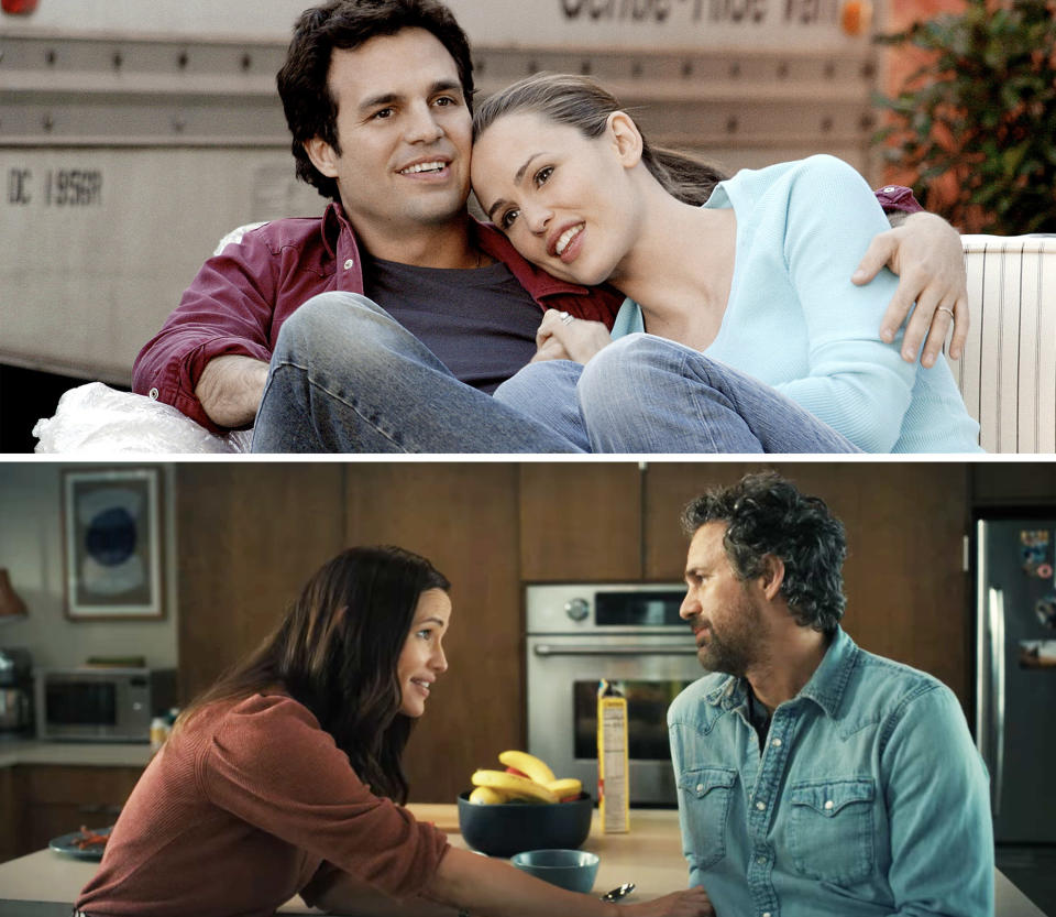 Mark and Jennifer in "13 Going on 30" vs "The Adam Project"