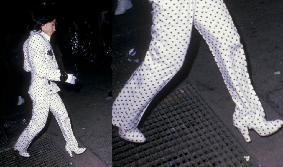 Prince, Grammys 1988, shoes, 