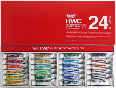 HWC Holbein Artists' Watercolor 5ml Tube Set - 8 Variation