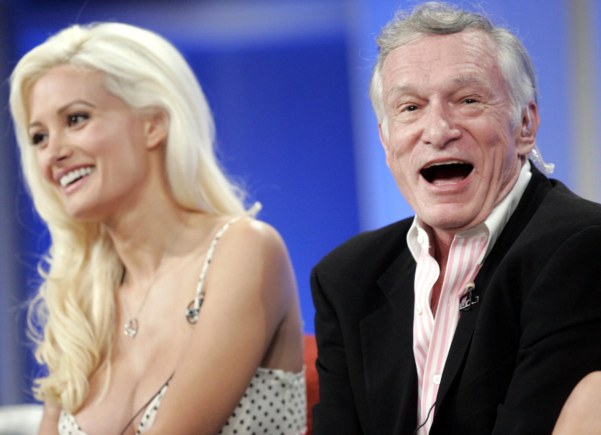 Holly Madison - Holly Madison on 'traumatic' first night sleeping with Hugh Hefner: 'He was  literally pushed on top of me'