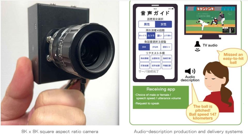 NHK計畫研發更輕便的8K方塊形攝影機。（翻攝NHK官網）