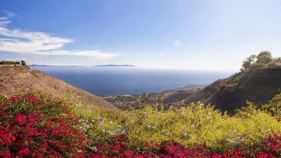 overlooking palos verdes estates