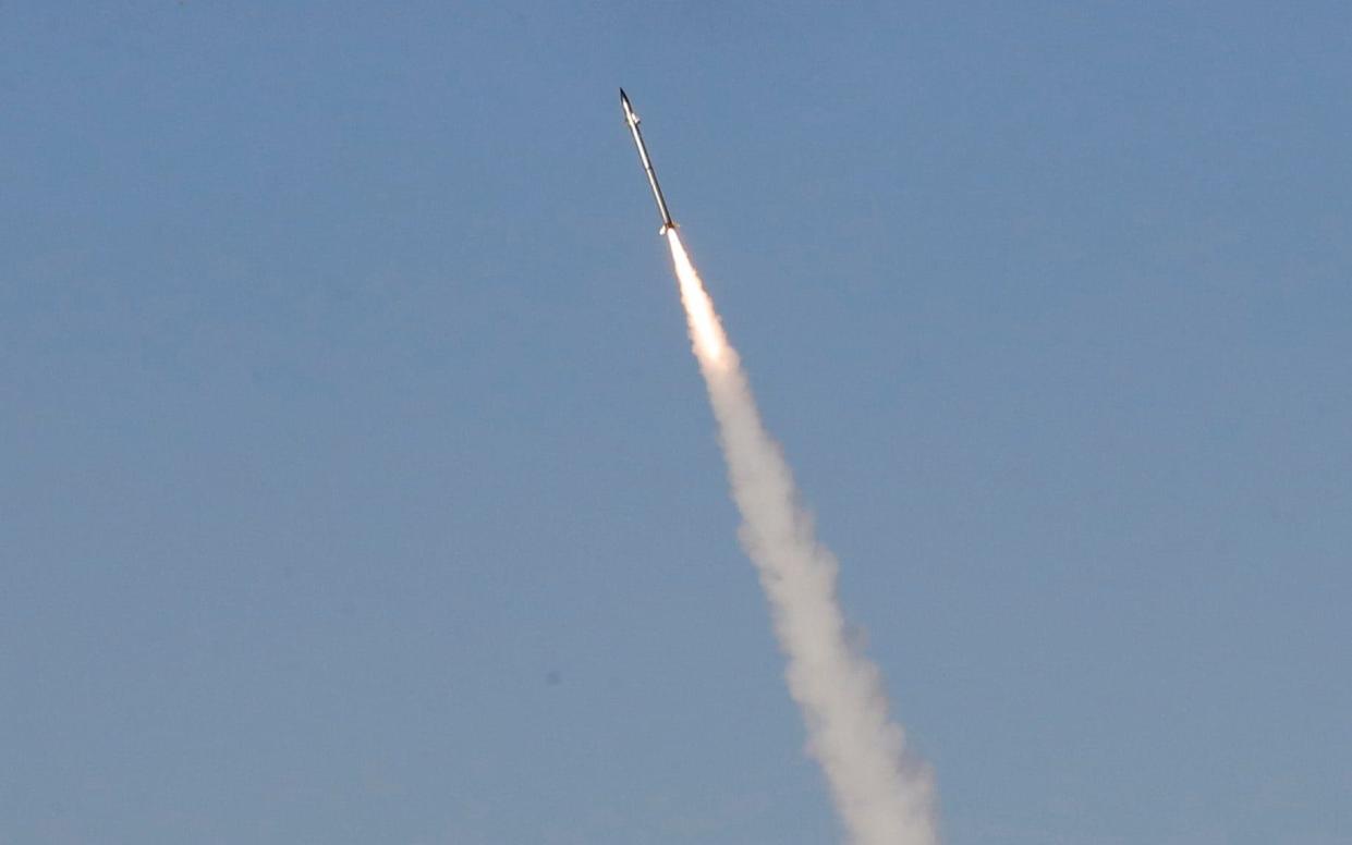 Israeli aircraft carried out attacks in the Hamas-controlled Gaza Strip early Sunday, Palestinian security officials said, hours after militants in the enclave launched three rockets at the Jewish state. - AFP