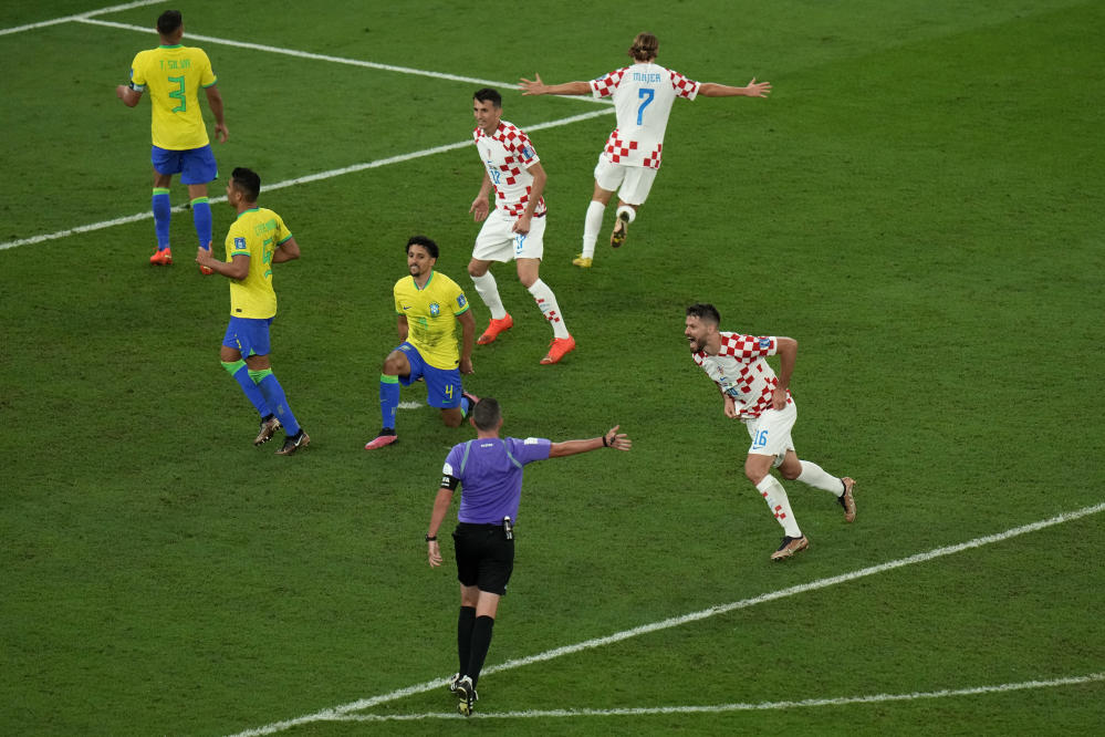 Football World Cup 2022: Croatia knock Brazil out of tournament after  stunning comeback - NZ Herald