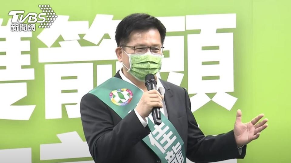 民進黨新北市長參選人林佳龍（圖／TVBS）