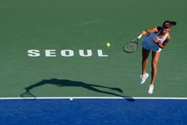 Emma Raducanu is through to the quarter-finals in Seoul