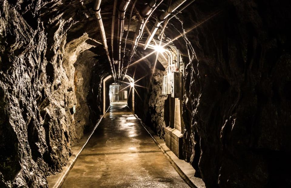 <div class="inline-image__caption"><p>Inside the tunnels of the historic fortress, Sasso da Pigna</p></div> <div class="inline-image__credit">Courtesy of Sasso San Gottardo</div>