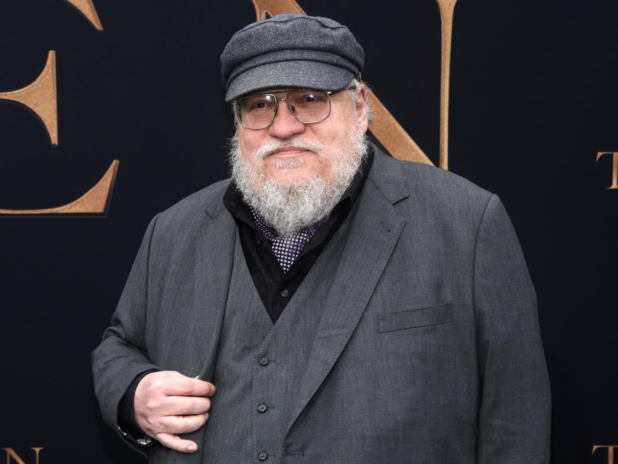 George RR Martin at a screening of ‘Tolkien’ on 8 May 2019 in Westwood, California (Amanda Edwards/Getty Images)