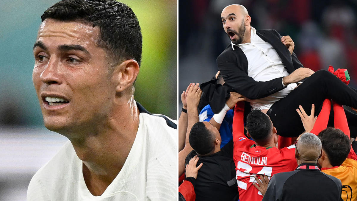 What Cristiano Ronaldo did as Morocco complete huge shock World Cup upset  vs Portugal 