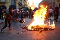 Anti-government protests after Beirut blast