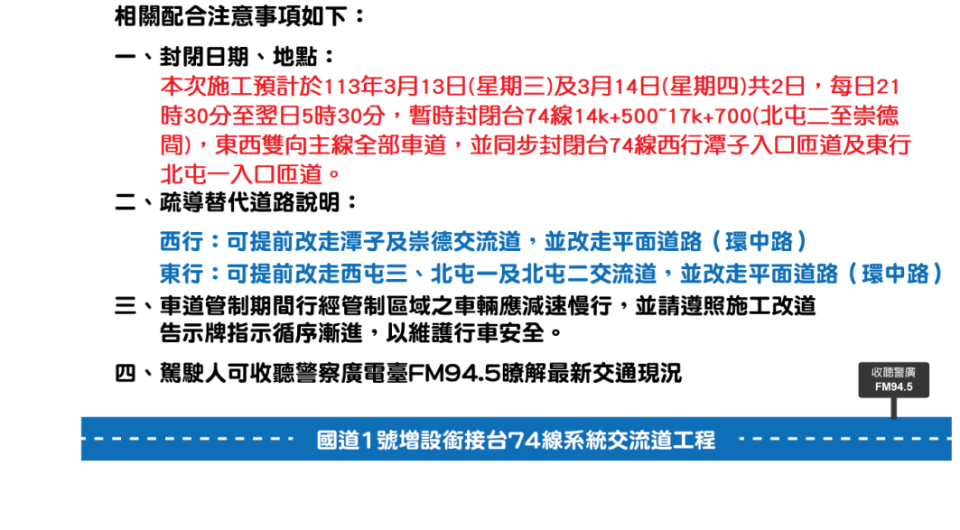 封閉配合注意事項。(圖/記者澄石翻攝)