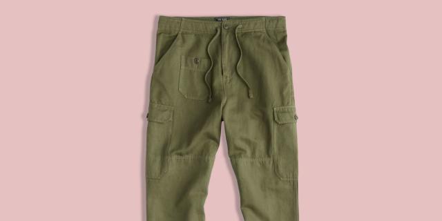 Beige Baggy Cargo Trousers - Zara – Storm Desire