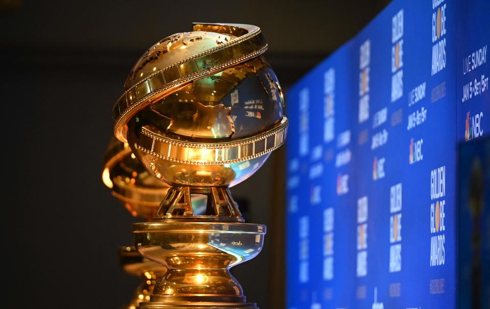 Winners at the Golden Globe Awards receive this golden statuette. NBC announced May 10 that it would not broadcast the 2022 ceremony because of substantial problems facing the Hollywood Foreign Press Association, which oversees the awards.