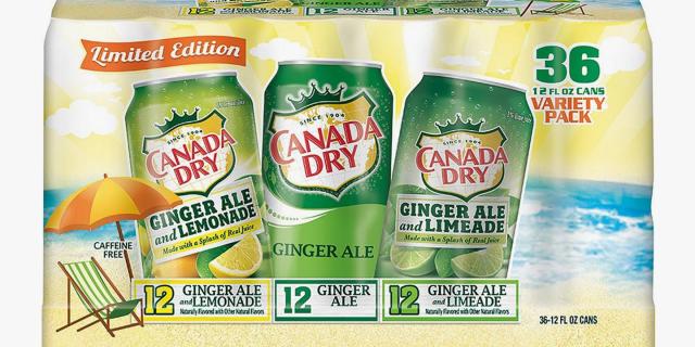 Canada Dry Canada Dry Ginger Ale, 12 Fl Oz Cans, 12 Pack