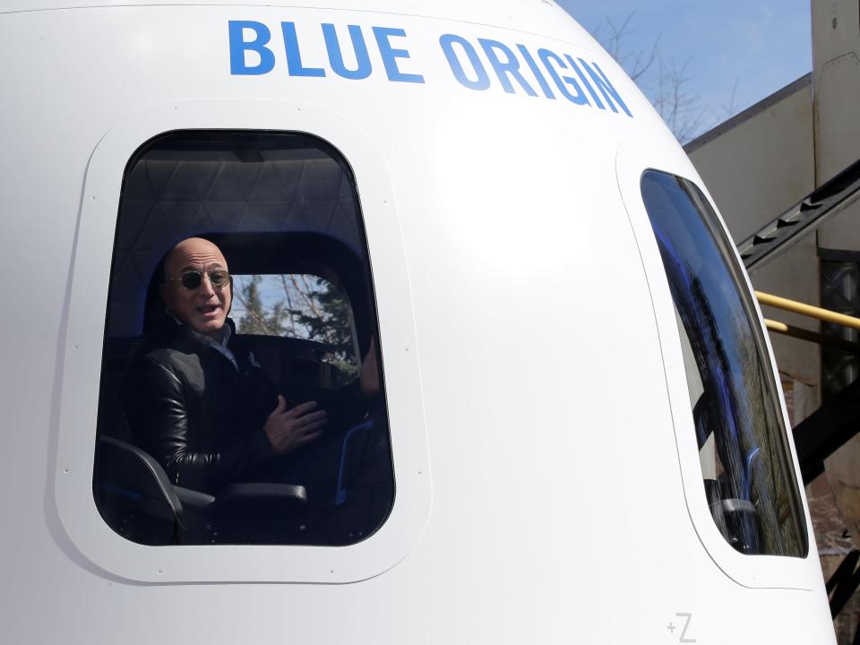 Jeff Bezos Blue Origin