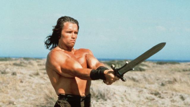 Conan el b&#xe1;rbaro, primer salto al estrellato de Arnold Schwarzenegger