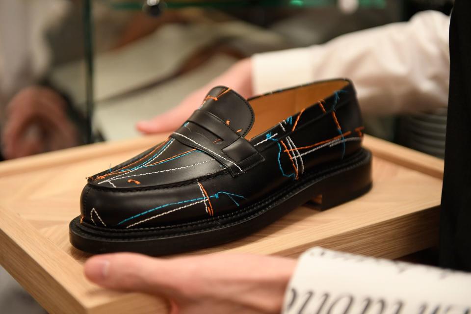 J.M. Weston's Olivier Saillard has created 17 new bespoke variations on a house classic, the Mocassin 180.