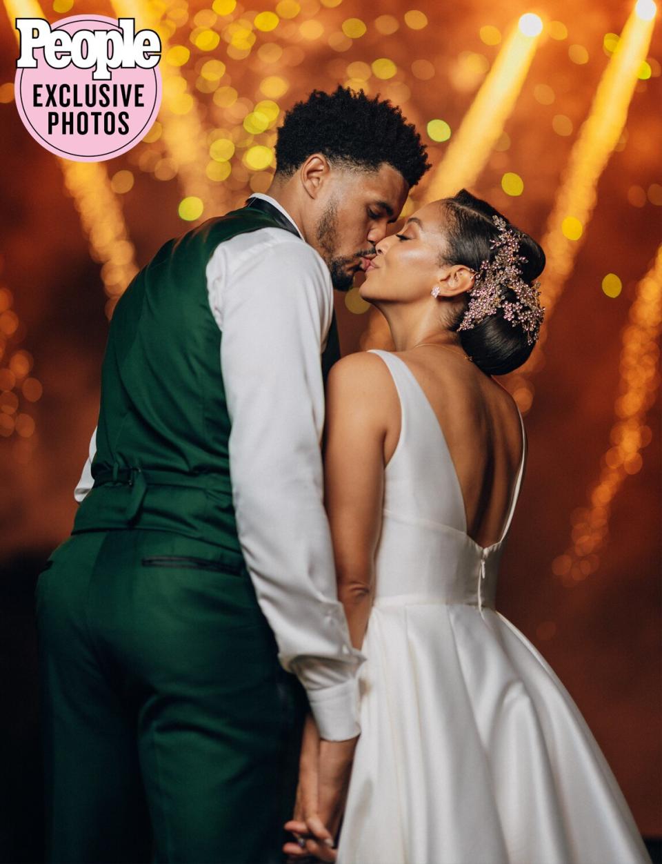 NBA star Tobias Harris' wedding to Jasmine Winton Credit to Reem Photography