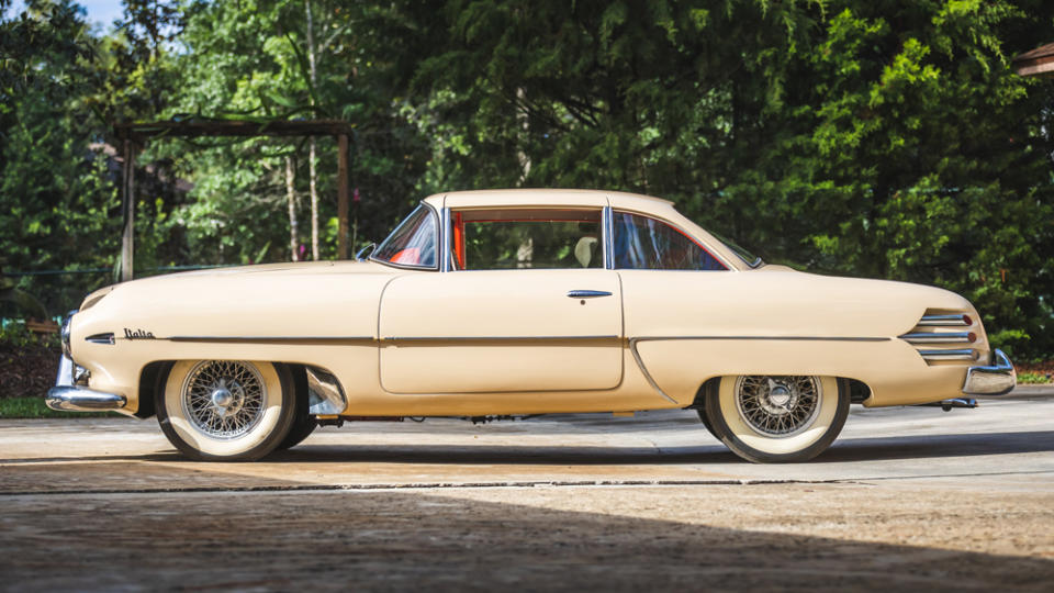 A 1954 Hudson Italia.