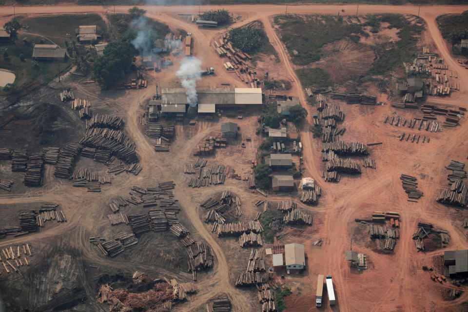 Vista aérea de talas ilegales en la Amazonía cerca de Humaita, Brasil | Imagen Ueslei Marcelino/Reuters