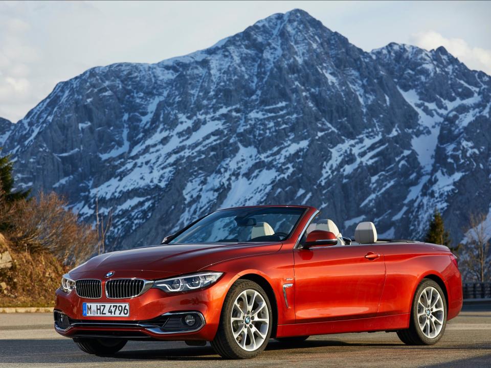 2017 BMW 4 Series Convertible.