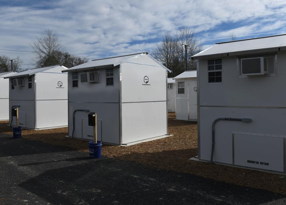 A pallet village for the homeless in Georgetown is the first of its kind in Delaware.