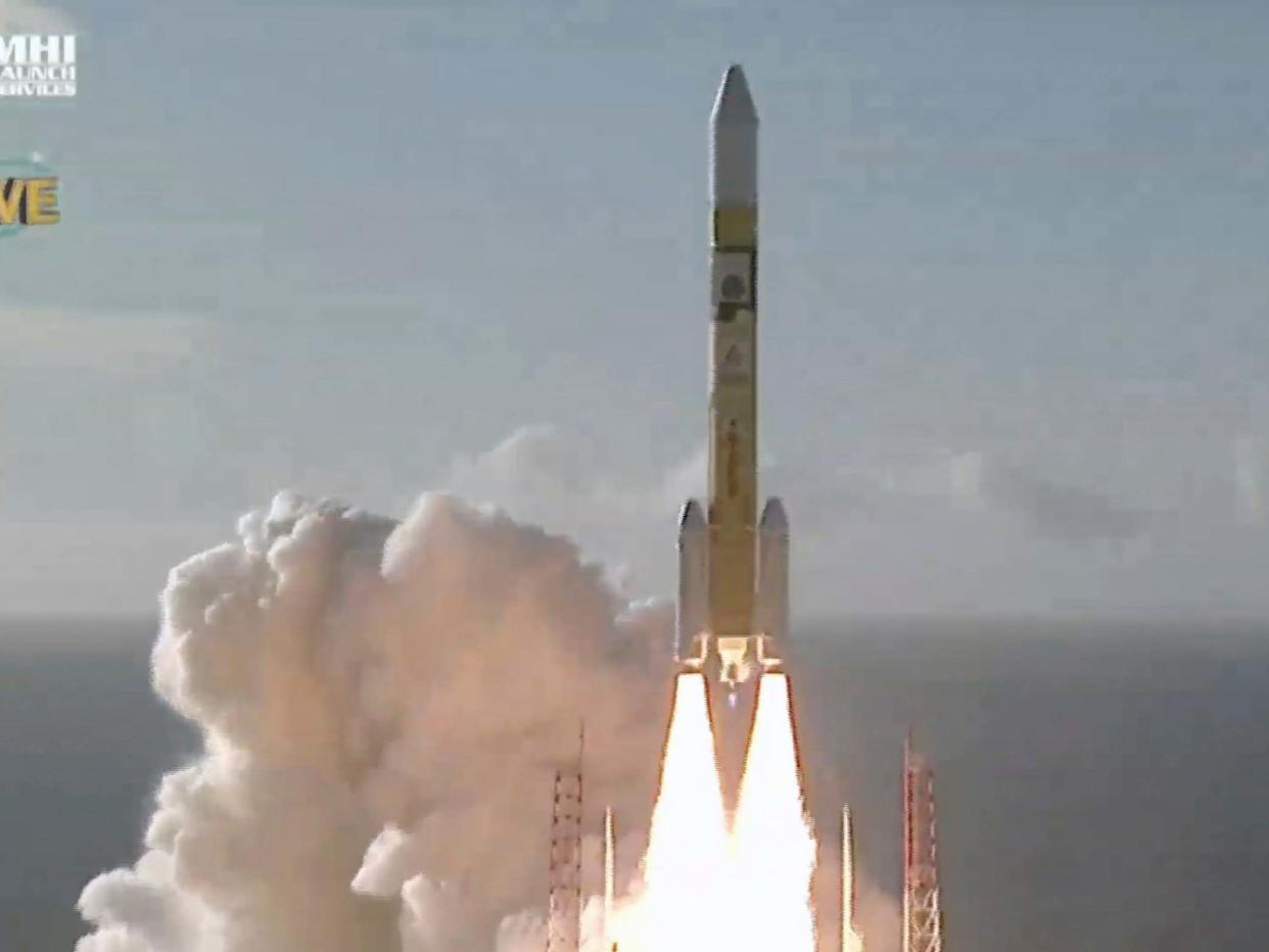 Rocket lifts off from Tanegashima Space Center: AP