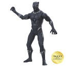 <p>“Kids can imagine slashing into combat as Black Panther with this 13-inch electronic figure! Simply pull back and release the Black Panther figure’s arm to activate lights and sounds, allowing kids to imagine him striking down on his enemies in battle. Features more than 20 phrases and sounds, and comes equipped with Vibranium-grade technology as seen in the film.” $29.99 (Photo: Hasbro) </p>