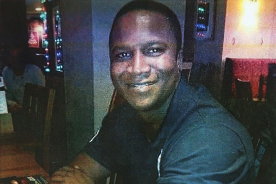 Sheku Bayoh died in May 2015 after he was restrained by officers responding to a call in Kirkcaldy, Fife (Family handout/PA) (PA Media)